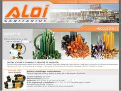 Dise&ntilde;o Web para Aloi Sanitarios