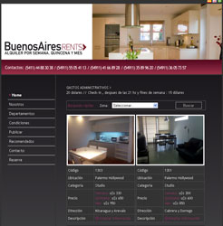 SITIO WEB AUTOADMINISTRABLE PARA ALQUILER TEMPORARIO DE DEPARTAMENTOS