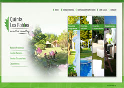 DISE�O DE PAGINA WEB PARA QUINTA PARA EVENTOS EN MORENO, PROVINCIA DE BUENOS AIRES, ARGENTINA