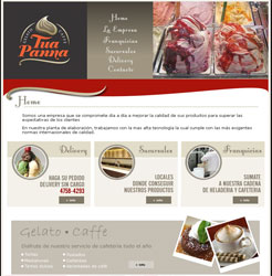 DISE�O DE PAGINAS WEB PARA HELADERIAS