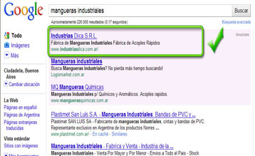 Posicionamiento Web en Google