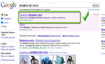 Posicionamiento Web en Google