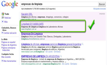 Posicionamiento Web en Google