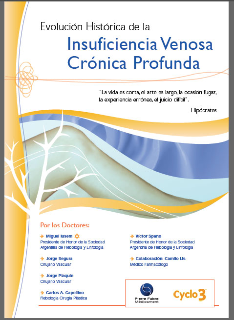 Portada CD ROM "Evolución Histórica de la Insuficiencia Venosa Crónica Profunda" Pierre Fabre - Cyclo 3