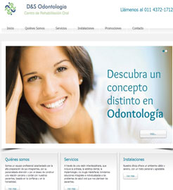 Diseño de Paginas Web Autoadministrable de Odontología de CABA, Buenos Aires, Argentina.
