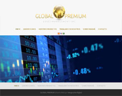 Diseño de Paginas Web para Global Premium, Mercado de Divisas | Acciones | Bonos | Fondo común de inversión | Custodia de Títulos-Valores.