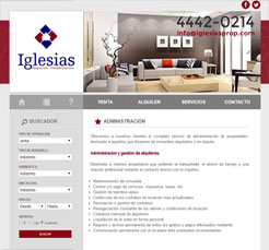 Diseño Web Autoadministrable para Inmobiliaria de Buenos Aires, Argentina.