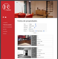 SITIO WEB AUTOADMINISTRABLE PARA INMOBILIARIA